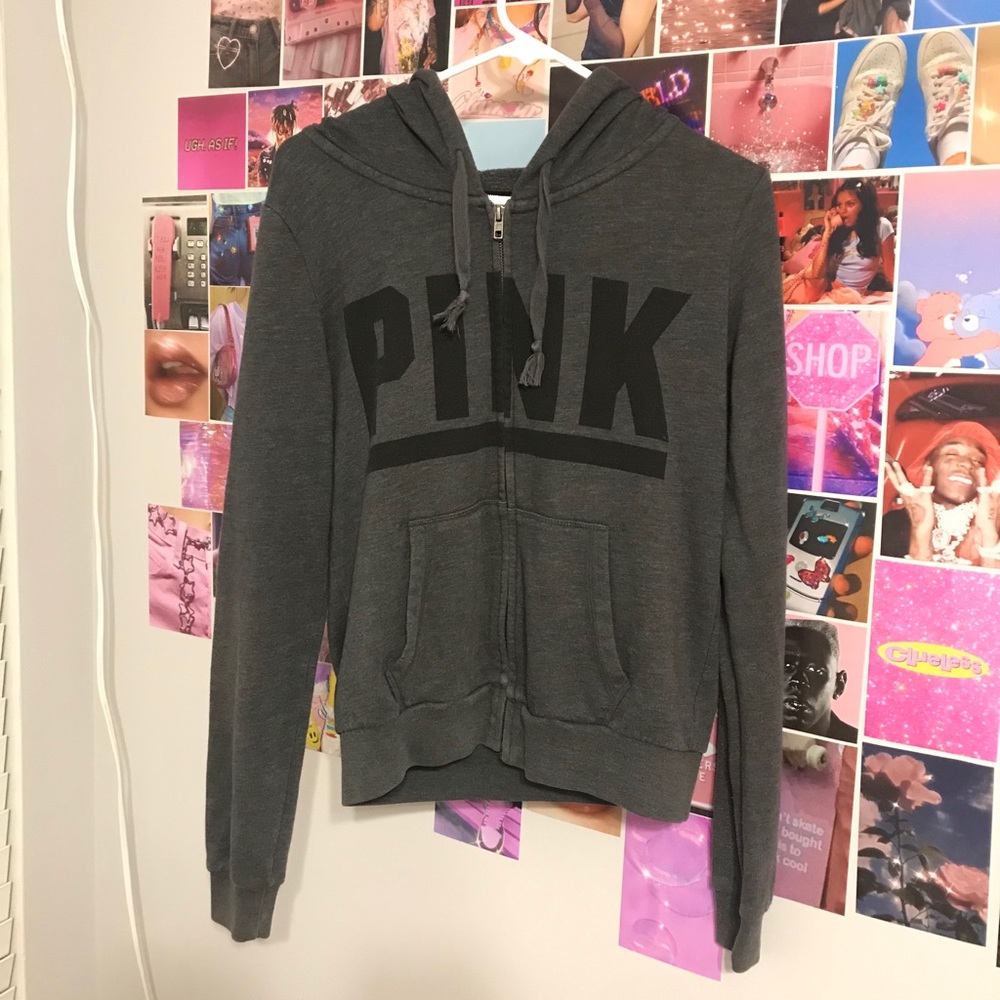 VS PINK Gray Sweatshirt